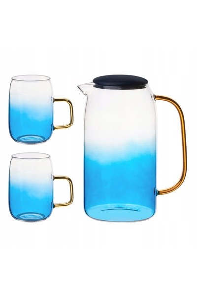 Starke Pro Set de carafe și pahare pentru băuturi Arube 1.5 l 2x300ml