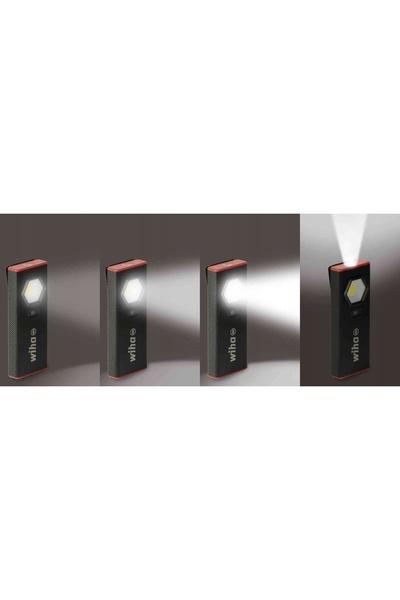 NO BRAND Lanternă LED portabilă cu senzor ON/OFF 1200lm 2,0Ah WIHA 45699