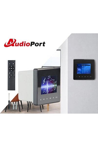 NO BRAND Amplificator Bluetooth pentru montare pe perete, 4x25 W, pentru sist...