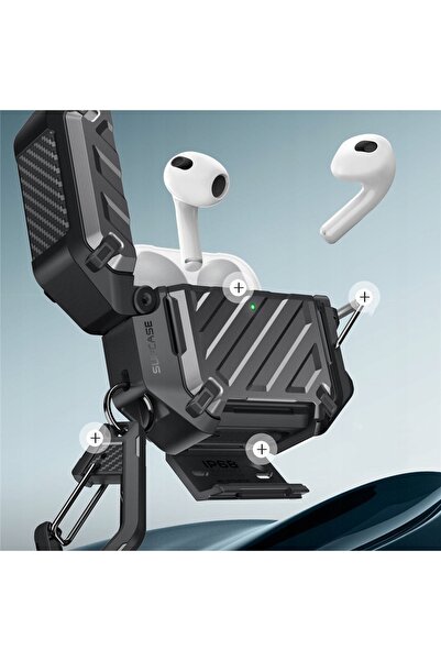 NO BRAND Husă Supcase UB Pro IP68 pentru AirPods 4, impermeabilă, compatibilă...