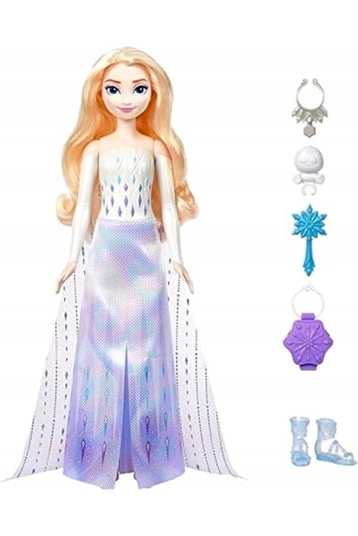 mattel ELSA ÎNROȘTEAZĂ MÂNĂCĂSA, DESCOPEREȘTE PĂPUȘA DIN ȚARA GELUȘĂ, 11 SURP...