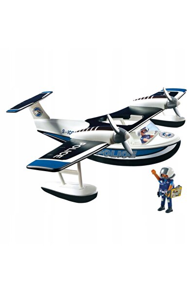 Playmobil City Action 4445 Set cu figurine și ambarcațiune policială