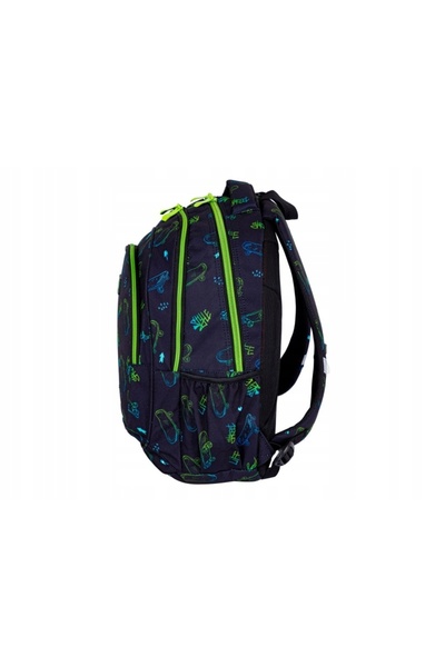 NO BRAND HEAD SKATE LIFESTYLE Rucsac școlar pentru băieți, clasele 1-3