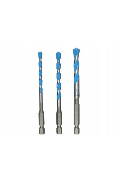 Bosch Set profesional de 3 burghie multiconstrucție HEX-9 (5, 6, 8 mm)