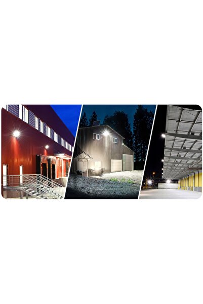 NO BRAND Proiector LED Solar de Putere Mare 100W cu Panou Solar + Telecomandă