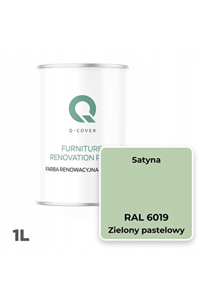 NO BRAND Vopsea pentru dulapuri de bucătărie verde pastel RAL 6019 satinat 1L