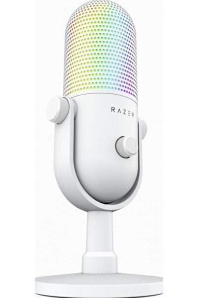 NO BRAND Razer Seiren V3 Chroma White Microfon cu condensator cu RGB