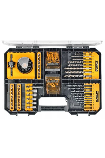 Dewalt Set de burghie, burghie, burghie de 100 de piese, cutie DT71569-QZ