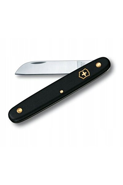 NO BRAND VICTORINOX 3.90 50 - Mâner negru antiderapant, lame din oțel inoxidabil
