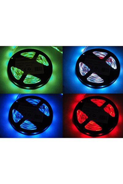 Lamex Bandă LED 150 RGB 5M Impermeabilă Decupabilă