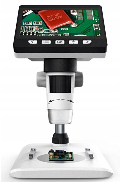 Inskam Microscop Digital cu Mărire 1000x Full HD 1080p Ecran LCD de 4.3 " LED...