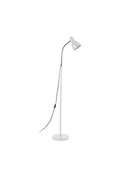 Virone Lampadar de podea pentru citit, alb, E27, 155 cm