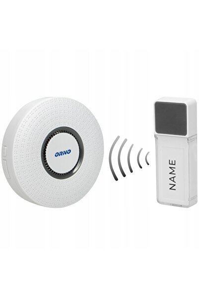 Orno Sonerie wireless cu două receptoare pentru ușă 230V impermeabilă IP44 400m