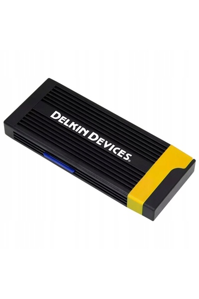 Delkin Devices Cititor de carduri de memorie Tip A și SD