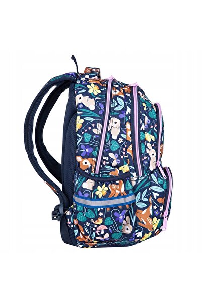 NO BRAND COOLPACK Rucsac școlar multicompartimentat cu roți termic OH MY DEER...