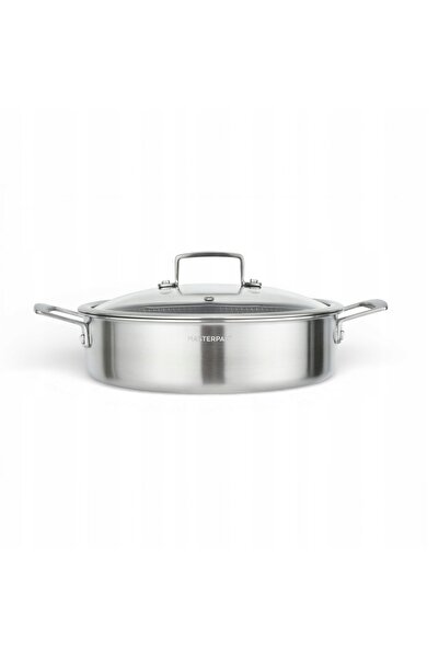 Masterpan Borcan de miere din oțel inoxidabil 28 cm cu capac jos
