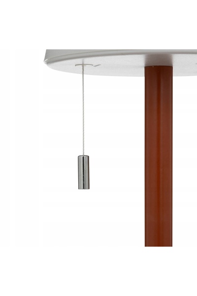 Atmosphera Lampă de grădină de masă de 30 cm, cu abajur roșu, USB