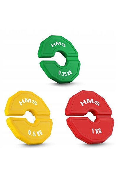 HMS Set de plăci progresive, huse pentru mânere, gantere, kettlebell, 6 bucăț...