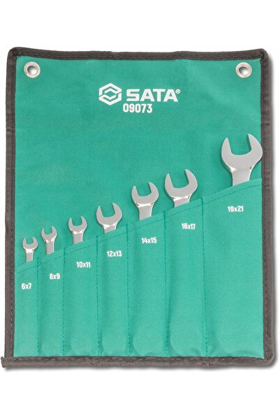 SATA SET DE 7 CHEI PLATE CU CAPETE DUBLATE 6-21MM ÎN HUSĂ ST09073SJ PŁ.