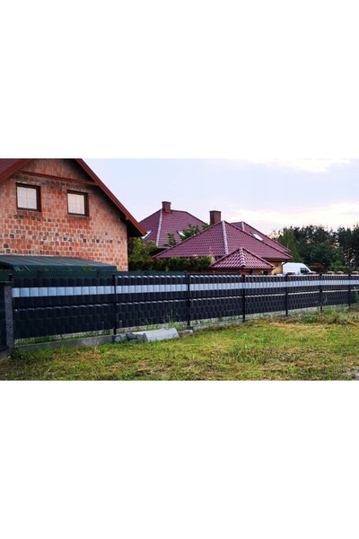 NO BRAND Bandă pentru gard 19x26 Polipropilenă Premium 1,2mm pentru panouri d...