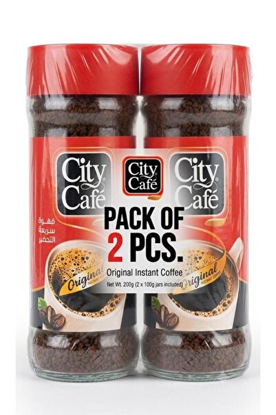 City Cafe City Café Instant Coffee Original 80g (Pack of 2 Pcs)