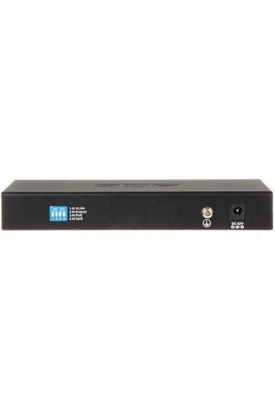 BCS Switch PoE 8xPoE BCS-B-SP0802 Fast Ethernet 10/100Mbps pentru camere IP