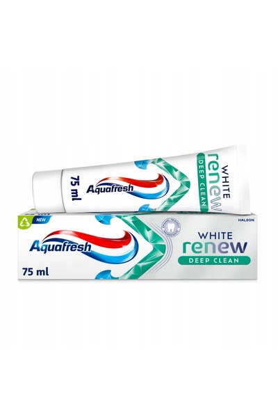 NO BRAND AQUAFRESH WHITE PASTĂ DE DINȚI CU FLUORIDE PENTRU CURĂȚARE PROFUNDĂ ...