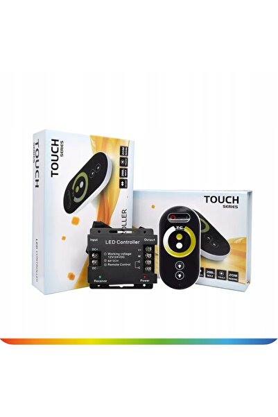 NO BRAND Controler/dimmer pentru benzi LED COB CCT, telecomandă RF, control t...