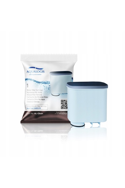 NO BRAND 2x Filtru de apă AL-Clean pentru aparat de cafea Philips + Decalcifi...