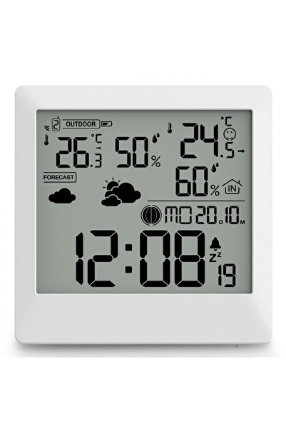 Hama Stație meteo Palawan termometru higrometru alb