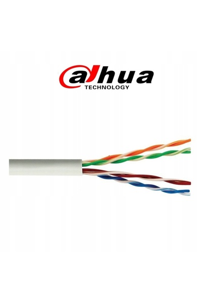 DAHUA Cablu torsadat UTP Cat.5E 100% cupru - 100m
