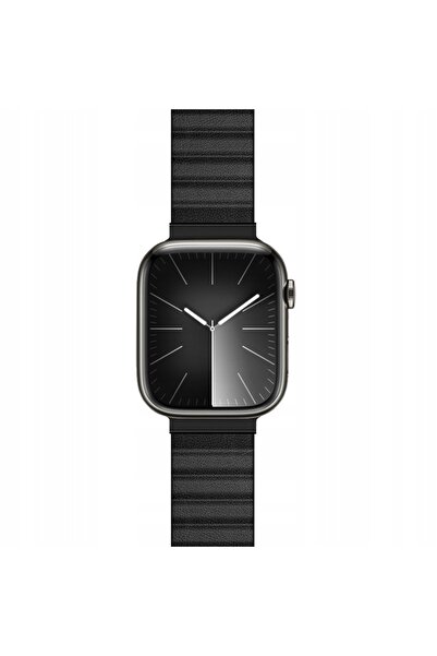 Crong CUREA ECLIPSE PENTRU APPLE WATCH 4/5/6/7/SE/8/9/ULTRA 44/45/49MM NEGRU