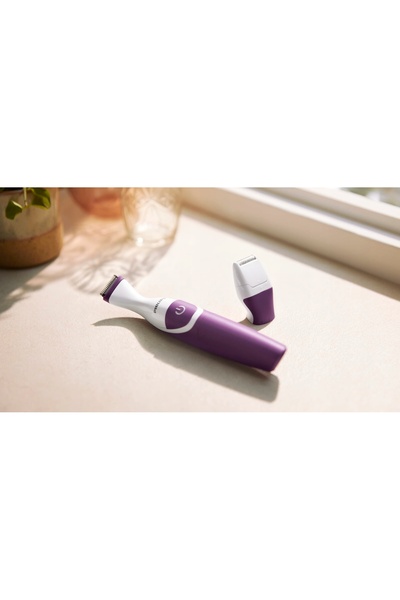 Philips Trimmer pentru femei, pentru păr și corp, accesorii