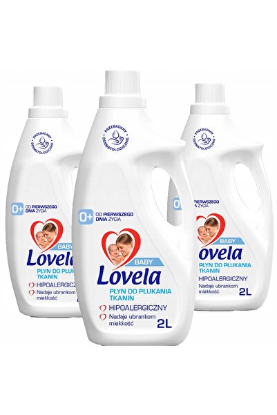 LOVELA Balsam de rufe hipoalergenic pentru bebeluși și copii 0+ ani 3x2L