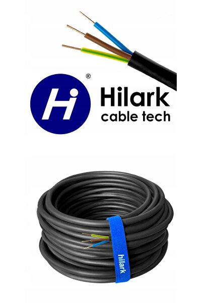 NO BRAND Cablu de împământare YKY 3x1,5mm² 0,6/1kV 25m