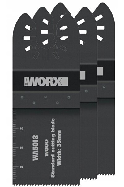 NO BRAND Lamă multitool 35mm lemn WORX WA5012.3 x3