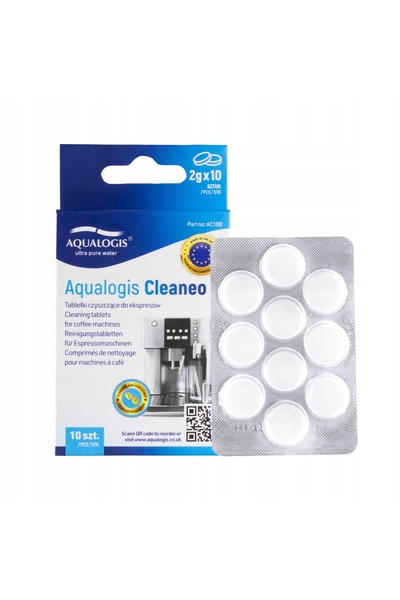 Aqualogis Filtru pentru aparat de cafea Krups AL-TES46 + Decalcifiant 1L + Ta...