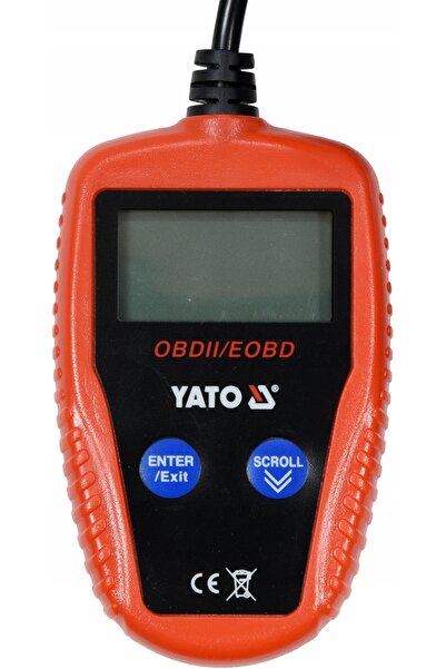 yato Tester de diagnosticare OBDII EOBD cu ecran LCD
