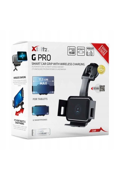 NO BRAND Suport auto Xblitz G Pro cu încărcare inductivă pentru parbriz și gr...