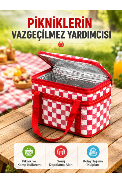 Generic Brand 25 Liter Large Volume Thermos Bag Durable Zippered Heat Preserv...