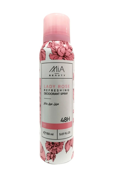 Miabeauty Mia Beauty 48H Protection Lady Rose Fresh Fragrance Antiperspirant ...