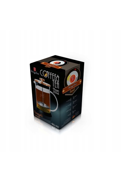 Berlinger Haus Cafetieră tip piston cu infuzor pentru prepararea cafelei și c...