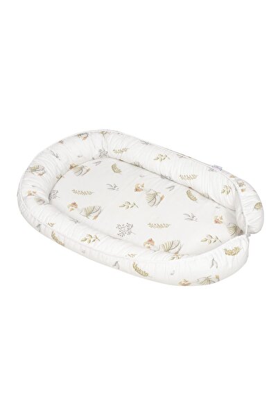 BabyMatex PRESTIGE MUSLIN DESIGN Saltea de poziționare 80x55 Albă cu Gâște