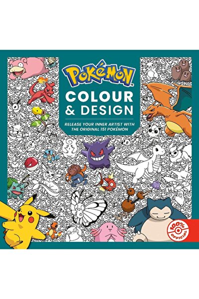 Farshore Pokémon Colour And Design (Official Pokémon Colouring Book)
