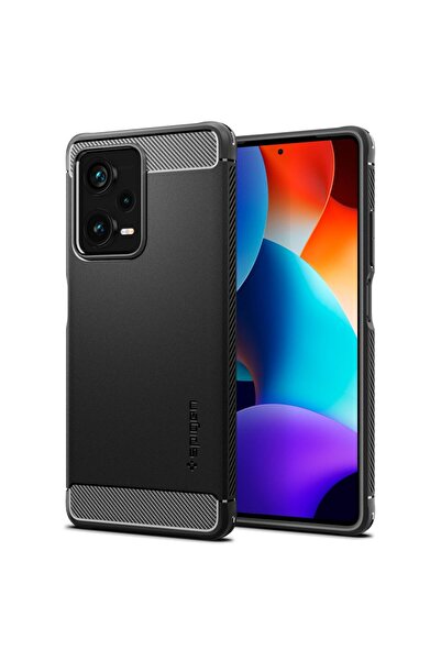 Spigen Θήκη για Xiaomi Redmi Note 12 Pro+, Ανθεκτική Θωράκιση, μαύρο - μαύρο