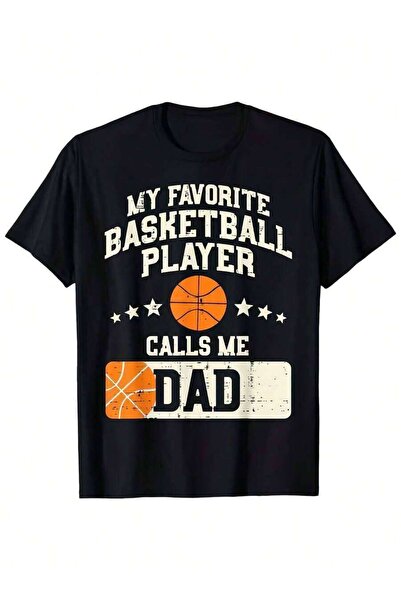 NOURAM Men'S Retro Father T-Shirt - The Design That Says My Favorite Player C...