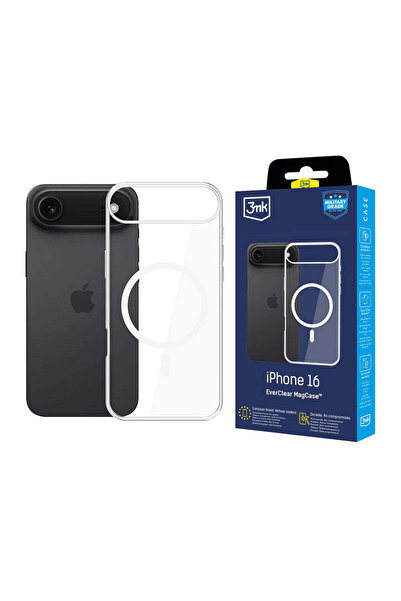 3MK Husă pentru iPhone 17 Air, EverClear MagCase, transparentă - transparentă