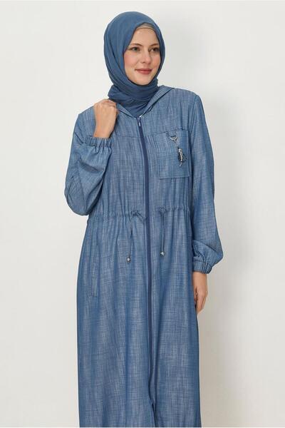 Alvina Linen Effect Stone Detail Gi̇y Çik 46625