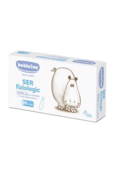 HIPOCRATE Ser fiziologic - Bebicina, 20 doze x 5 ml