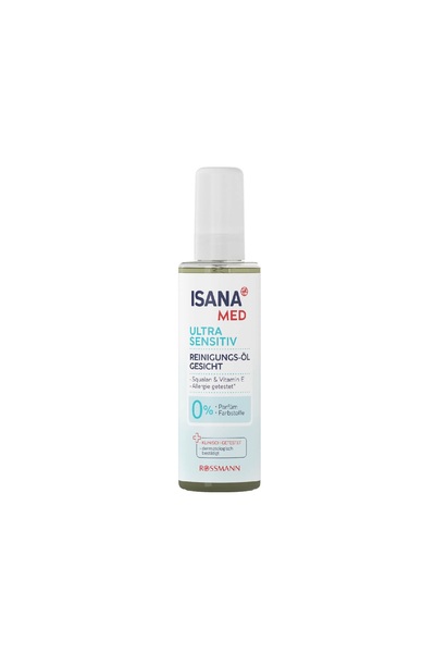 ISANA Med Yüz Yıkama Yağı Ultra Hassas 100 ml